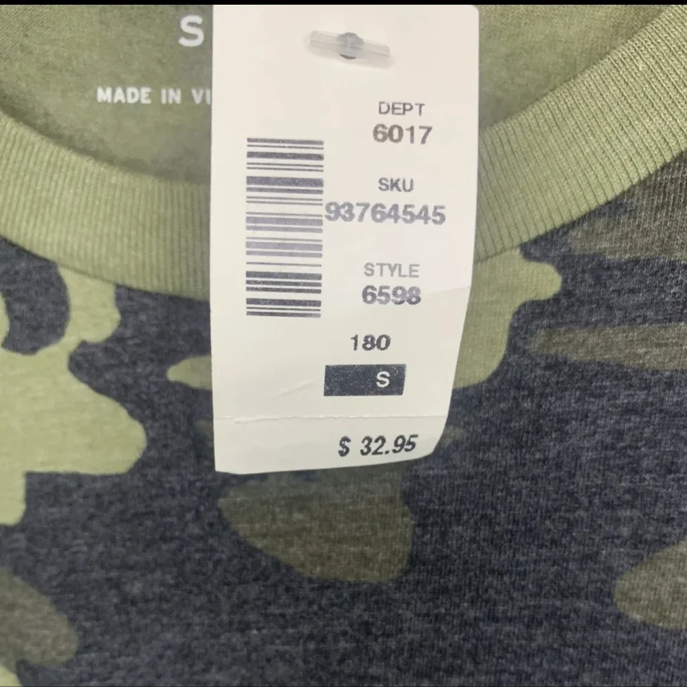 Aeropostale Short Sleeve Camo T Shirt Mens Size Small NWT - Picture 3 of 7